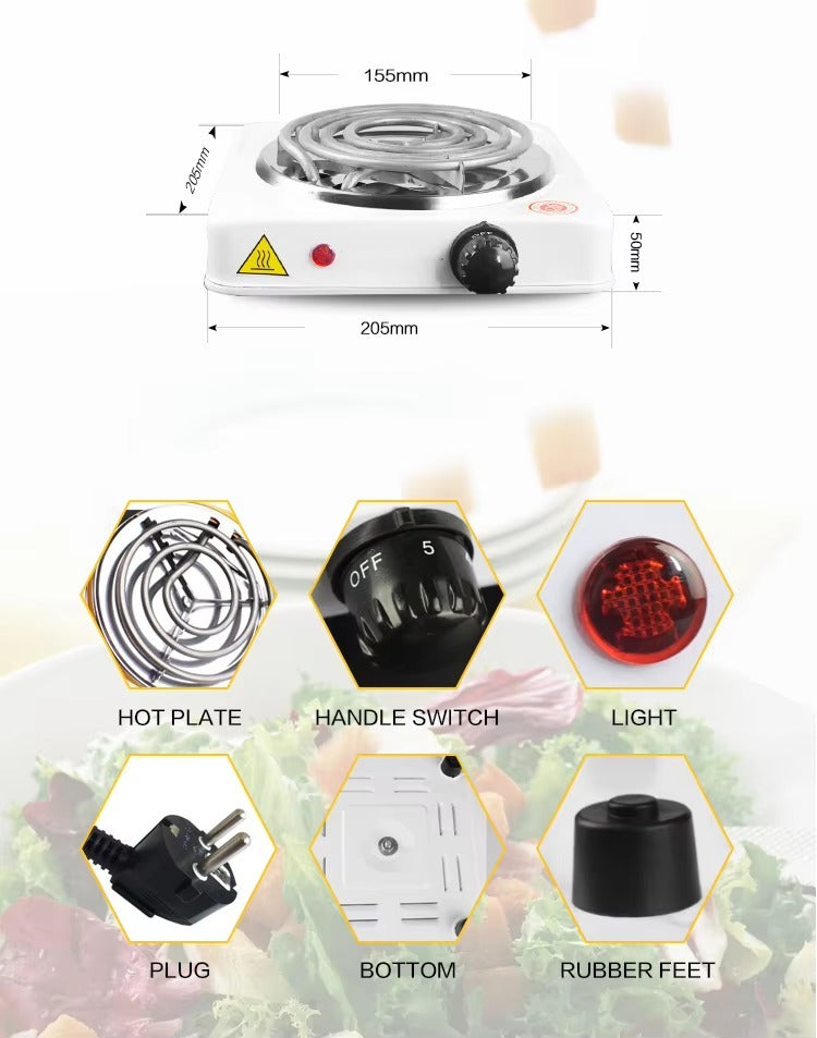 Premium Electric Stove – Fast & Energy Efficient